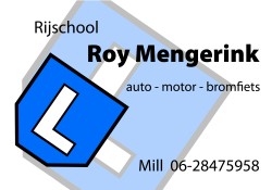 Rijschool logo van: Auto-en Motorrijschool Roy Mengerink